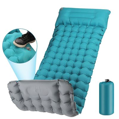 Unbrand Self oppblåsing Camping Mat Bærbar Sleeping Air Bed Madrass Pad Utendørs Vandring