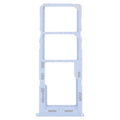 SIM + Micro SD-kortskuff for Samsung Galaxy A23 5G SM-A236B Blå