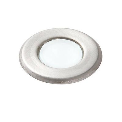 Saxby Lighting (Poole) Cove Integreret LED 1 Lys Udendørs Kystnære Forsænket Lys Marine Grade børstet rustfrit stål, matteret IP67