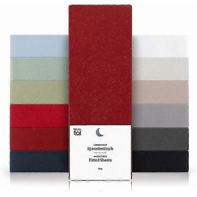 Basics pakkaus 1 asennettu arkki 80x200 kuppi 30 cm - asennettu arkki 80 x 200 korkealaatuinen mikrokuitu - pehmeä, kestävä, ryppyjä estävä - Öko-T...