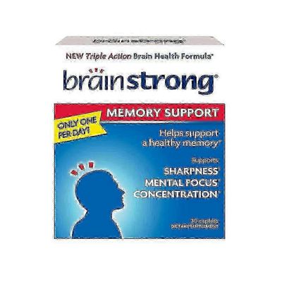 BrainStrong Aivojen vahva muisti, kapletit, 30 ea