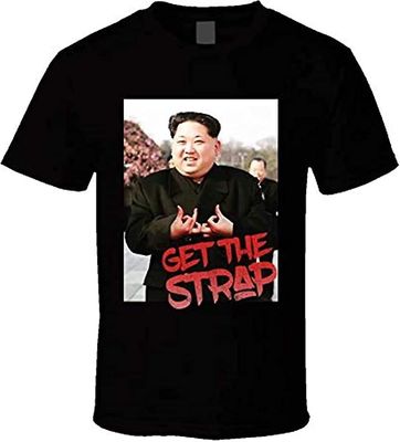 Kim Jong Un Få remmen sjov T-shirt L