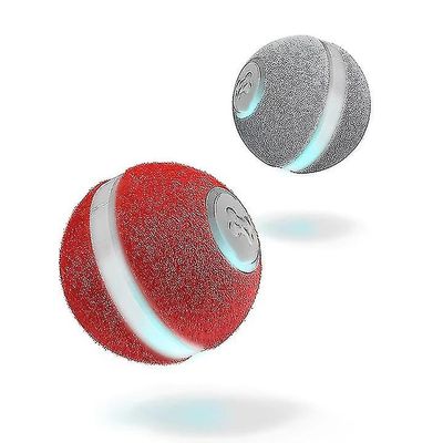 Cheerble Ball S P Ball Ball Cat Toy Ball Tease Cat Intellint Automaattinen Punainen