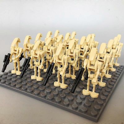 Bysion 20 kappaletta yhteensopivia Star Wars -taisteludroideja K-2so Roger Duck Soldier Clone Troopers -hahmo est leluja PG777
