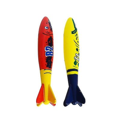 Mikasa Rød og gul Rocket Pool Legetøj 2pcs