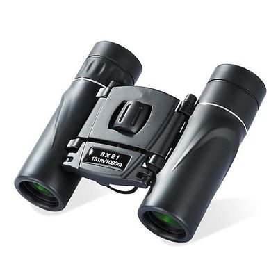 Travel Telescope 8x21 Hd Kompakt kikkert Bærbar Folding Mini Telescope Bak4 Høj kvalitet Camping Vandreture Klatring