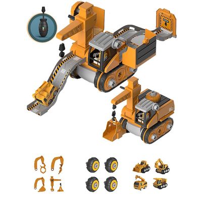 Unbrand Skrue Diy Toy Car For Play Leker Multifunksjonelle plen Spill Best Gift Screwdriver