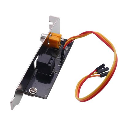Spdif optisk og RCA ut plate kabel brakett digital lydutgang for hovedkort