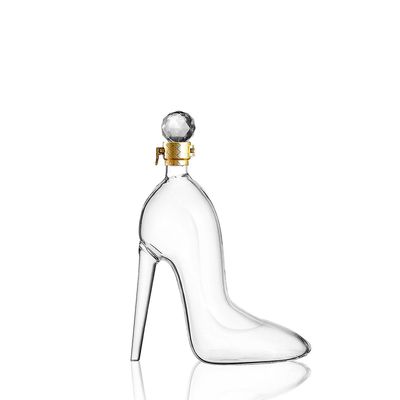 Glass High Heels Wine Set Vodka Wine Container High Heels Decanter Wine Decanter