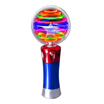 Lasten valoisa taikapallo lelusauva led vilkkuvat sauvat pojille ja tytöille valoisa hehkukeppi pyöreä pallo