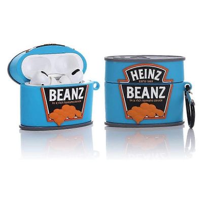 Headphone Protector Airpods Pro -silikonikotelolle, joka on yhteensopiva Airpods Pro -kotelon kanssa Hauska söpö 3D-sarjakuvakansi [juomatölkkisarj...