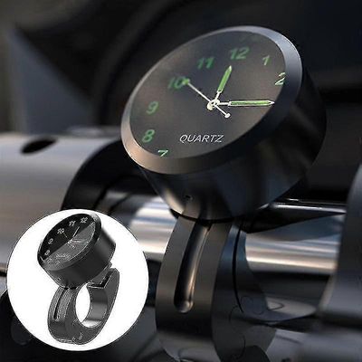 Vedenpitävä pyöräkello hehkuu tummassa kellossa moottoripyörä Alluminum Alloy Dial Mini polkupyörän ohjaustangon dropshipin asentamiseen