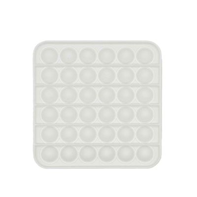 Bubble Pop Sensory Toy - Autismiin, Stressiin, Ahdistukseen - Lapset ja aikuiset (White Square)