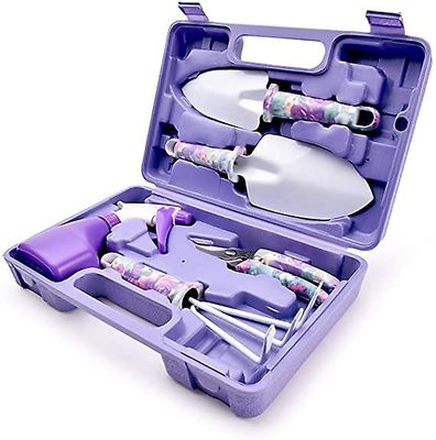 Haveredskaber Potteplanter Trimning skovl Ukrudtssæt Lilla 5pieceset