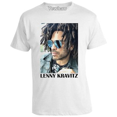 Lenny kravitz solbriller t-shirt Hvid Xl