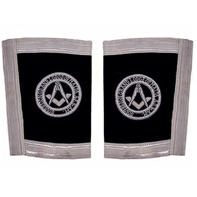 Bricks Masons Maltas suveræne grand lodge - officer - sglom gauntlets manchetter