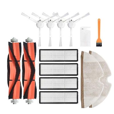 14pcs reservedele Kit til Xiaomi Mijia 1c Robot Tilbehør Side Roller Hepa Filter Hovedbørste Moppe
