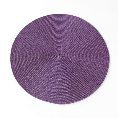 6kpl käsinkudottuja liukumattomia monikäyttöisiä pöytämattoja olohuoneen keittiöön Violetti