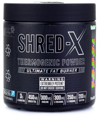 Applied Nutrition Anvendt ernæring Shred X Powder Sour Gummy bjørn 300 gr