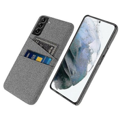Iskunkestävä suojaus puhelimen kotelon kortinpidikkeen takakansi Samsung S22: lle Harmaa