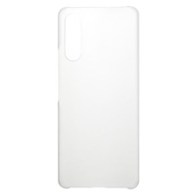 Sony Xperia 10 IV erittäin ohut matkapuhelimen takakotelo kova PC kiiltävä pinta kumitettu kansi Läpinäkyvä Style G Sony Xperia 10 IV 5G