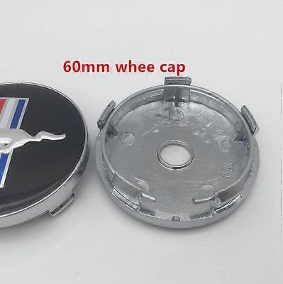 4kpl 54mm 56mm 60mm ST Cobra Shelby auton pyörä Keskinapa Cap Badge kannet tunnus tarra auto Styling tarvikkeet 60mm Mustang korkki