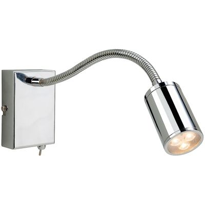 Firstlight Lighting Orion LED 3 Light Flexi Indendørs Væg Spotlight (skiftet) Chrome