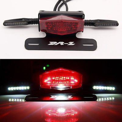 Body Parts Nummerskiltholder Fender Eliminator bakre hale ryddige LED bremselys og blinklys for Suzuki DRZ400S DRZ400SM DRZ400EMotor kjøretøy ramme...