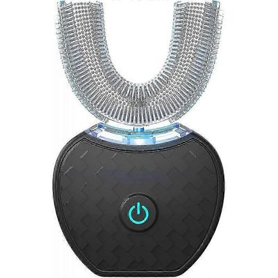 Sähköhammasharja aikuiset - Ultraääni U-muotoiset hammasharjat - 360 Suunpuhdistus - Langaton lataus &; LED-valo WBY