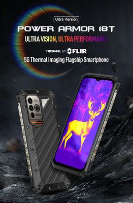 Smartphone Ulefone Power Armor 18T Ultra 5G Double SIM 12/512 GB - Svart