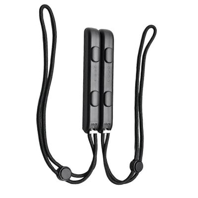 2 kpl vasen ja oikea rannehihna joy pad con controller peliohjain käsiköysi pelit tarvikkeet ilo Musta