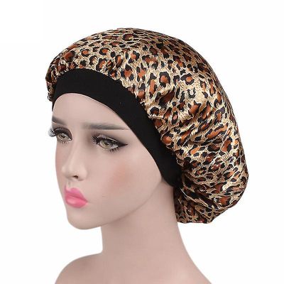 Besser Lady Satin Silk Sleeping Cap Nat Sleep Hatte Hair Care F