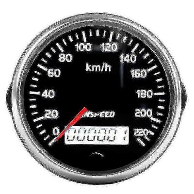 GPS-nopeusmittari 12v/24v 85mm 220km/h autolle ja moottoripyörälleszrh a-s Edition 0725