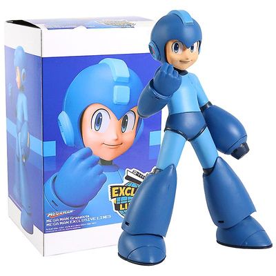 Visgaler Grandista Mega Man Rockman Pvc Figur Samlerobjekt Model Legetøj 22 cm boks