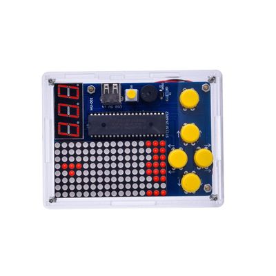 Retro elektroninen juotossarja pelikonsoli