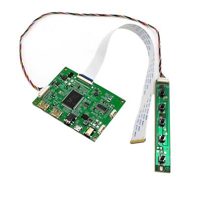 30-pin EDP LCD-skjerm bærbar LCD Monitor Panel Kit Laptop Display Panel Driver Game Display Panel Driver Panel (A) Grønn