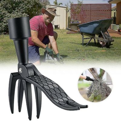 Weeder Lodret Weeder Claw Garden Root Weeder Manuel ukrudtsværktøj