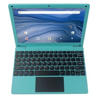 kannettava mini neliytiminen 10,1 tuuman mini pieni tietokone android netbook sisäänrakennettu langaton langallinen internetyhteys Sininen