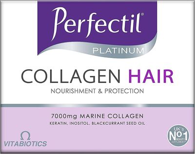 Vitabiotics Perfectil Platinum kollageeni hiusjuoma, 10 x 50ml pullot