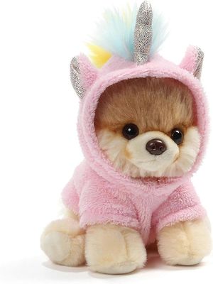 Heyone Worlds Cutest Dog Boo Itty Bitty Boo Unicorn Pehmoeläinpehmo, 5"