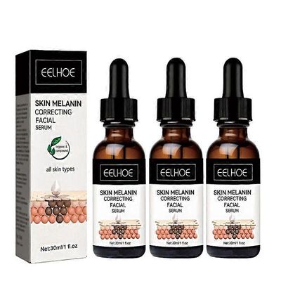 3kpl valkaiseva seerumi Fade Pisamia Melasma Tummat täplät poistavat mustaa pigmenttiä Paranna tylsää ikääntymistä estävää kasvojen ihonhoitoa
