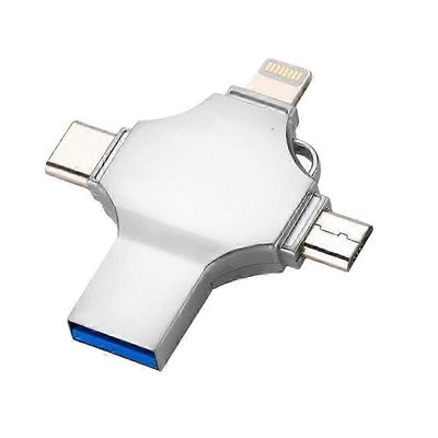 1 Tt Photo Stick iPhone iPadille automaattisella varmuuskopioinnilla ja yksityisyyden suojauksella Usean laitteen yhteensopiva tallennustila