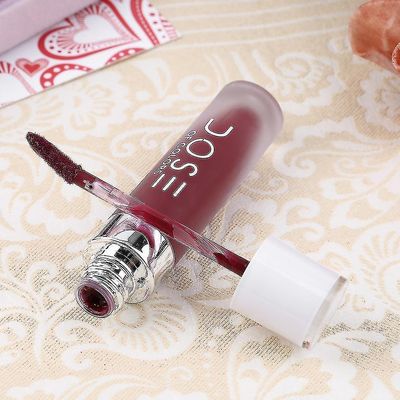 Professionel kosmetik flydende mat læbestift langvarig vandtæt lipgloss
