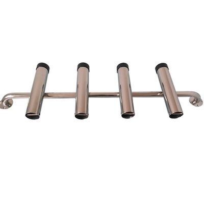 Ruili Beslag Launcher 4 polakker Fiskestang Holder rustfrit stål Yacht