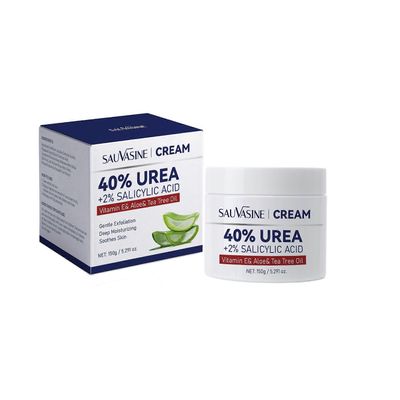 40-prosenttinen ureavoide jaloille, maksimaalinen vahvuus, 40-prosenttinen ureavoide ja 2-prosenttinen salisyylihappovoide, jalka- ja käsivoide kui...