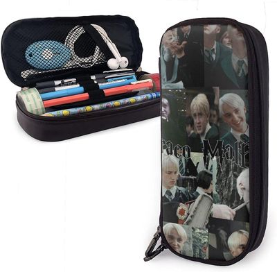 Kerota Suuri penaali Draco Malfoy Suuren kapasiteetin pussikynän pidike Koulutarvikkeet yläkoulun toimisto-opiskelijoille Tyttö Poika Aikuinen Tein...