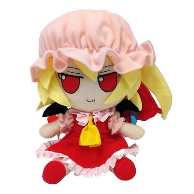 Redkid TouHou-projekti Flandre Scarlet Pehmo Nukke Fumo Anime Sarjakuva Täytetty nukke Makuutyyny Istuva lelu Lahja faneille Syntymäpäivä Flandre S...