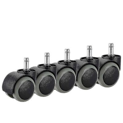 Työtuolin pyörät, 5 kpl, sopii IKEA-tuoliin (10 mm x 22 mm) Raskas JR2025032601188