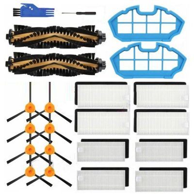 Vigtigste side børster til Iboto Aqua V710 For Eufy Robovac 11 11c For Deebot N79s N79 For Conga Excellence 5040 990 støvsuger