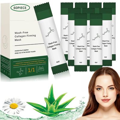 Pakke med 60 koreanske kollagen oppstrammende maske, koreansk kollagen oppstrammende maske, kollagen maske, koreansk kollagen maske, fuktighetsgive...